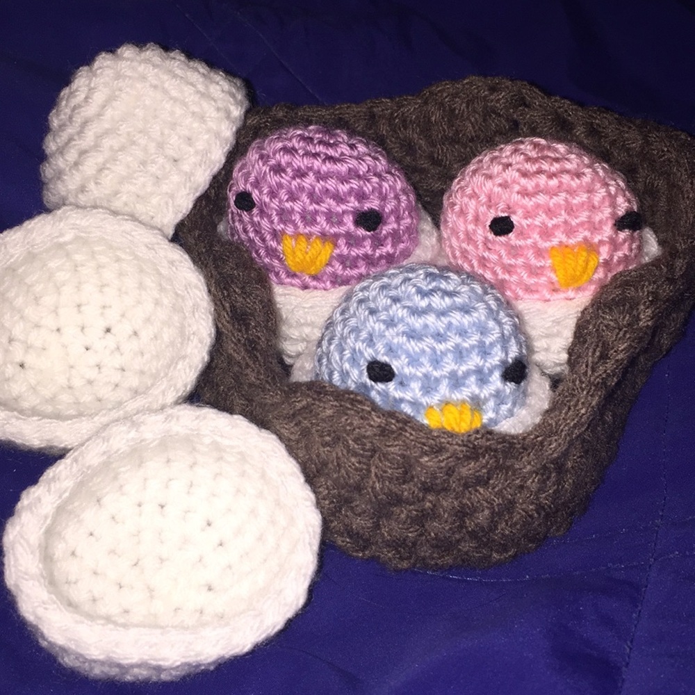 Handmade birds nest😍